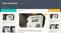 Desktop Screenshot of irmak-bilgisayar.com