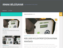 Tablet Screenshot of irmak-bilgisayar.com